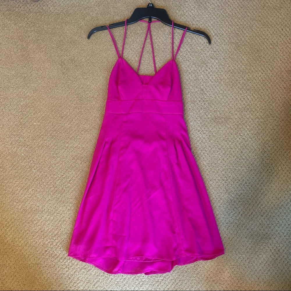 Hot Pink Express Dress